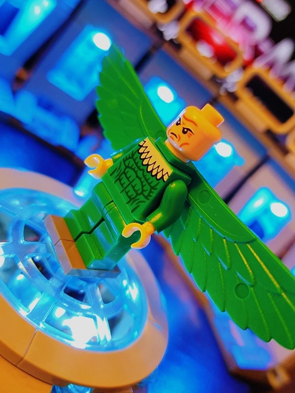 Spiderman Vulture Minifigure Lego Compatible